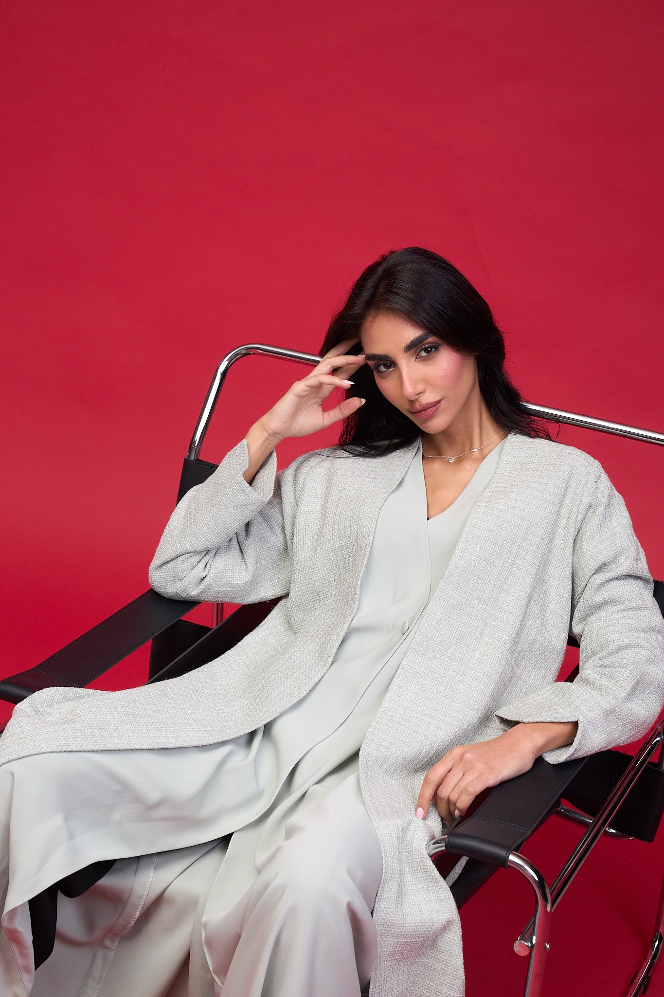 THE SAGE GREEN TWEED