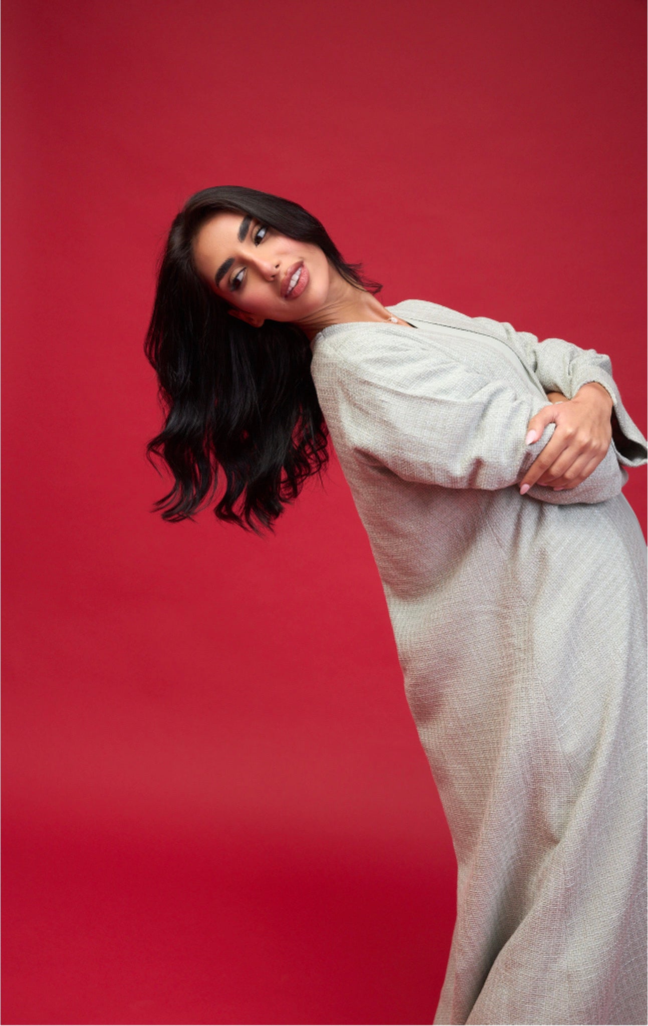 THE SAGE GREEN TWEED