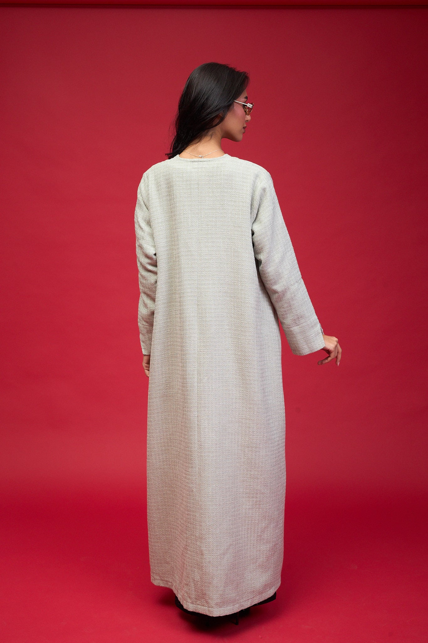 THE SAGE GREEN TWEED